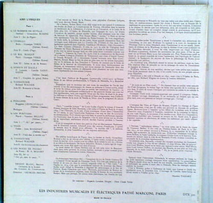 Ernest Blanc - Orchestre De La Société Des Concerts Du Conservatoire, Georges Prêtre : Airs D'Opéras (Airs Lyriques) (LP, Album)