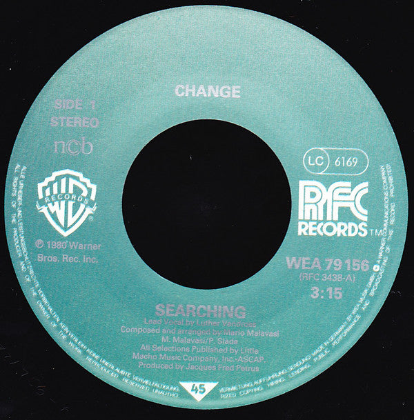 Change : Searching (7", Single)