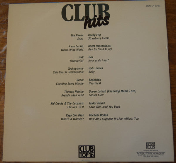 Various : Clubhits 3 - 1990 (LP, Comp)