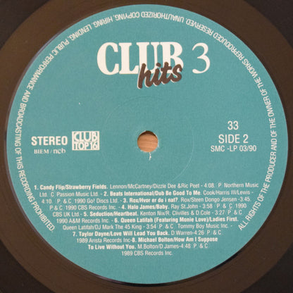 Various : Clubhits 3 - 1990 (LP, Comp)