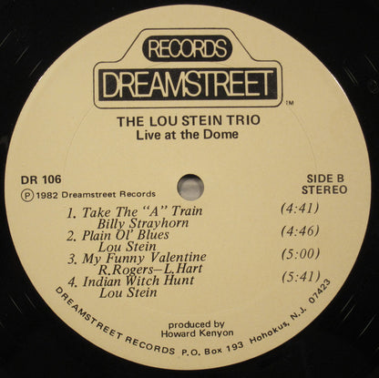 The Lou Stein Trio : Live At The Dome (LP)