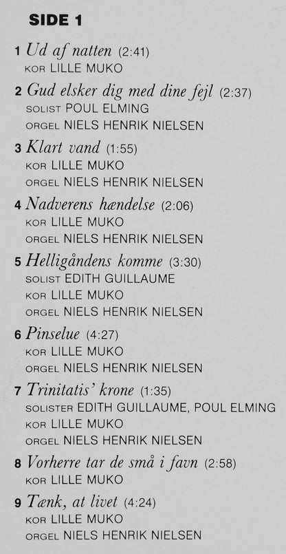 Jørgen Gustava Brandt, Ole Schmidt, Edith Guillaume, Poul Elming, Niels Henrik Nielsen, Universitetskoret Lille MUKO : Giv Dagen Dit Lys (LP, Album)