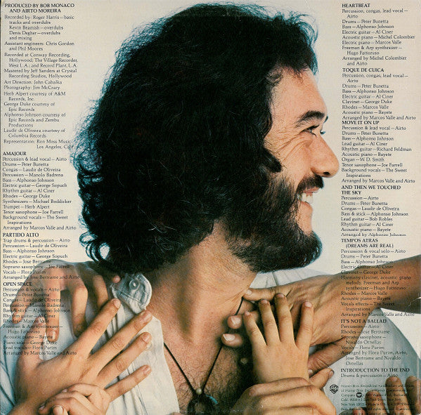 Airto Moreira : Touching You...Touching Me (LP, Album, Jac)