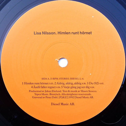 Lisa Nilsson : Himlen Runt Hörnet (LP, Album)