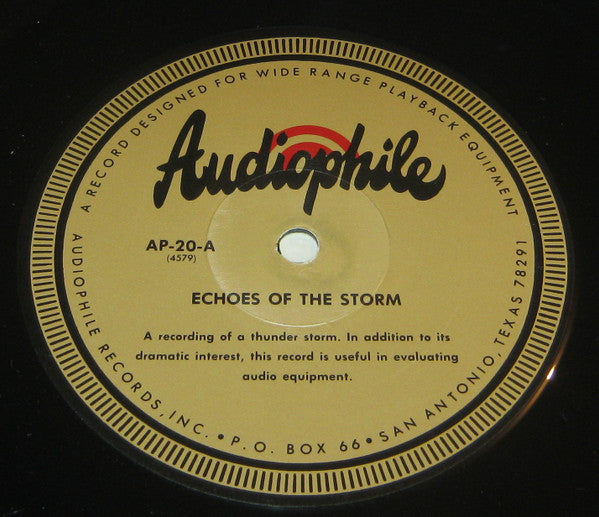 No Artist : Echoes Of The Storm (LP, Album)