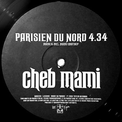 Cheb Mami : Meli Meli / Parisien Du Nord (12")