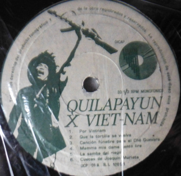 Quilapayún : X Viet-Nam (LP, Album, Mono)