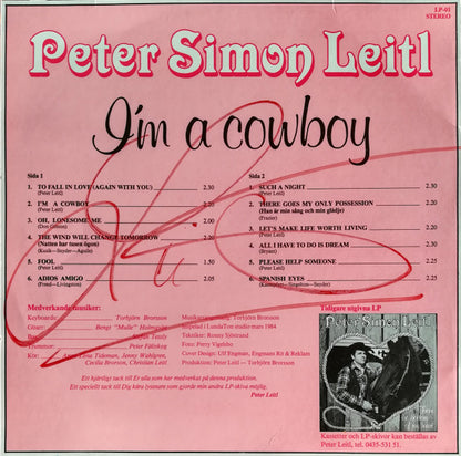 Peter Simon Leitl : I'm A Cowboy (LP)