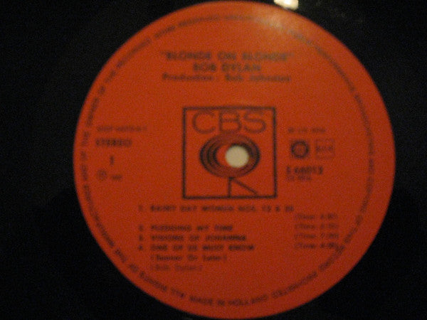 Bob Dylan : Blonde On Blonde (2xLP, Album, RE)