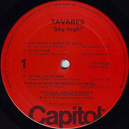 Tavares : Sky-High! (LP, Album, San)