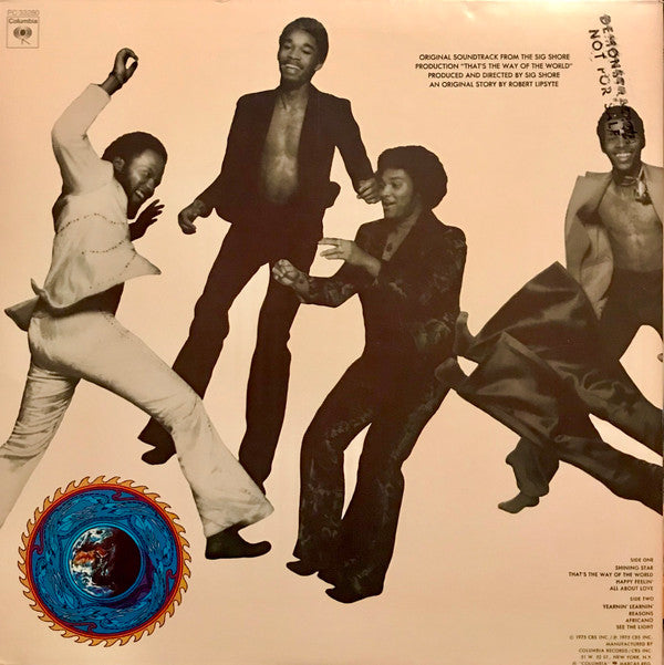 Earth, Wind & Fire : That's The Way Of The World (LP, Album, San)