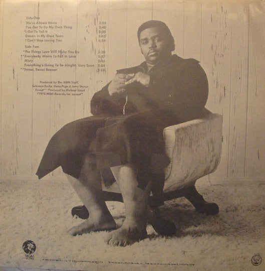 Solomon Burke : We're Almost Home (LP, Album)