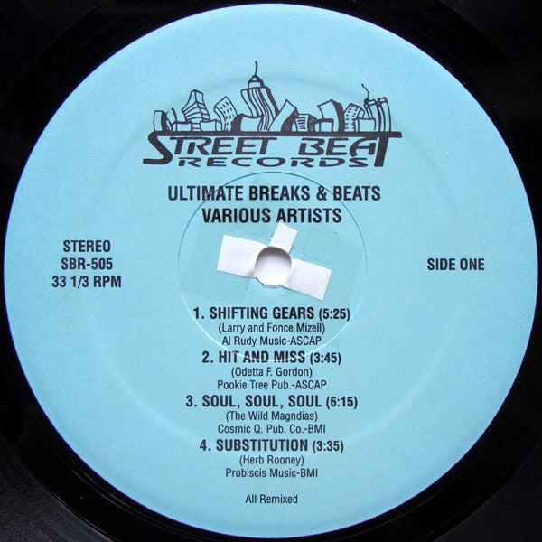 Various : Ultimate Breaks & Beats (2xLP, Comp, RP)