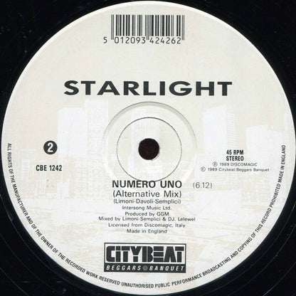 Starlight : Numero Uno (12", Single)