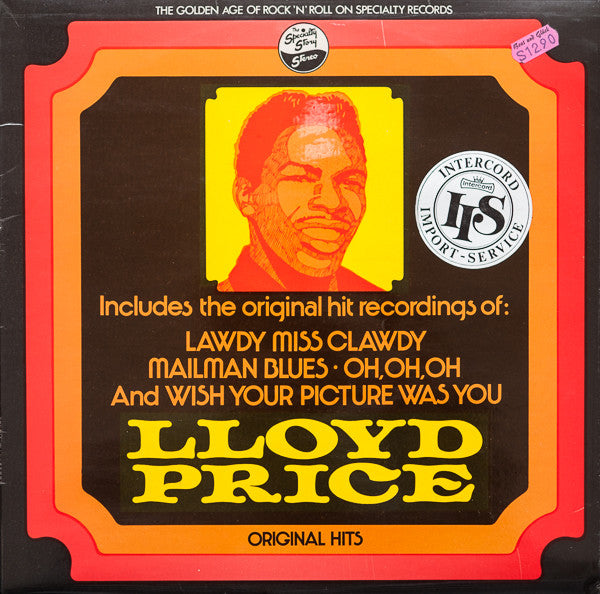 Lloyd Price : Original Hits (LP, Comp)