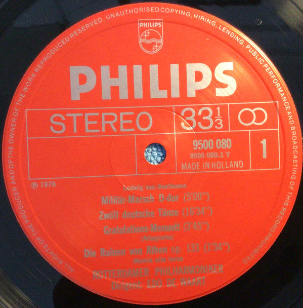 Edo de Waart, Rotterdams Philharmonisch Orkest : Marching & Dancing (LP)