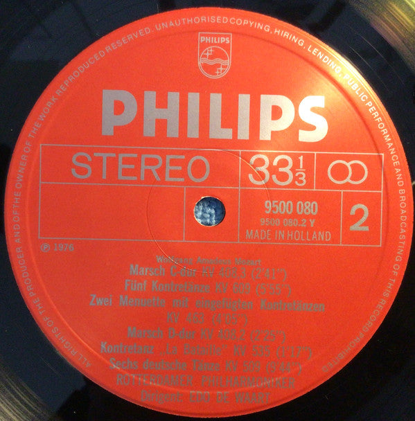 Edo de Waart, Rotterdams Philharmonisch Orkest : Marching & Dancing (LP)