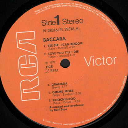 Baccara : Baccara (LP, Album, Gra)