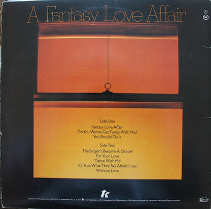 Peter Brown (2) : A Fantasy Love Affair (LP, Album, Gat)