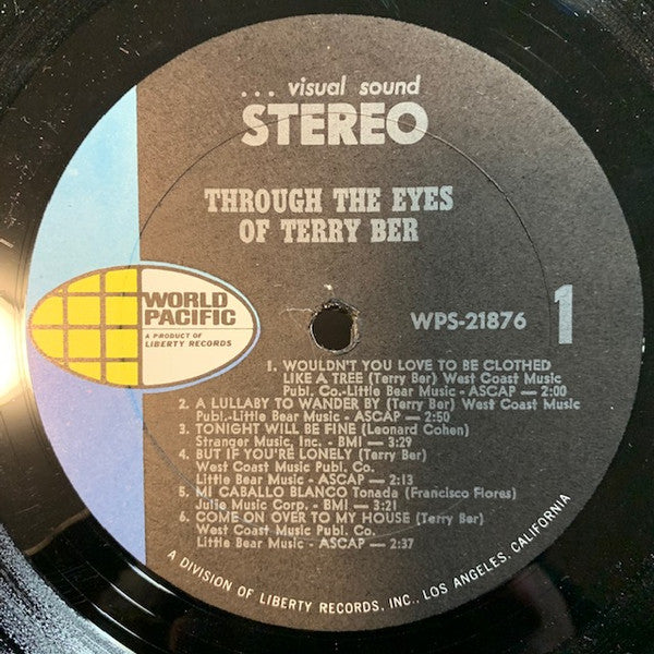 Terry Bêr : Through The Eyes Of Terry Bêr / Songs Of Terry Bêr & Other Poets (LP, Album)