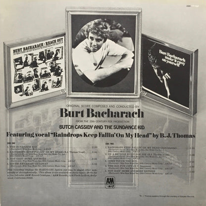 Burt Bacharach : Butch Cassidy And The Sundance Kid (LP, Album)