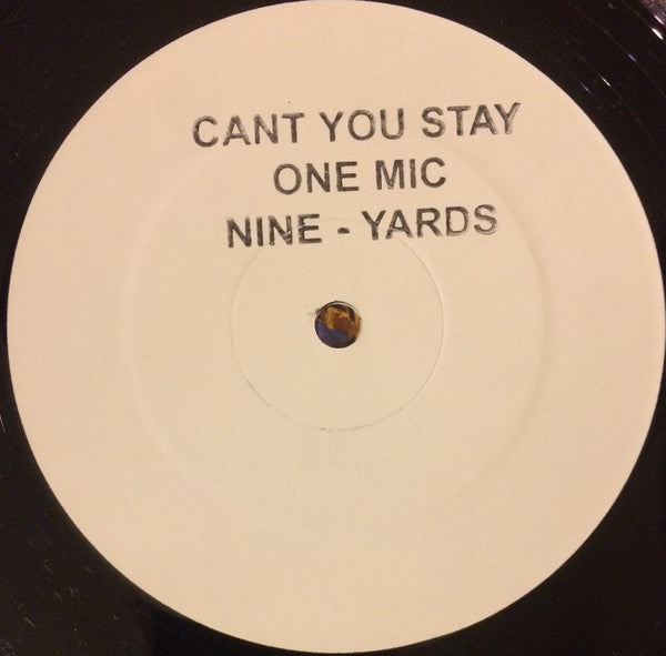 Nappy Clinch Clan : Cant You Stay One Mic (12", W/Lbl, Sta)