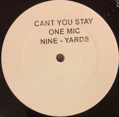 Nappy Clinch Clan : Cant You Stay One Mic (12", W/Lbl, Sta)