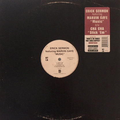 Erick Sermon Featuring Marvin Gaye / Cha Cha : Music / Stick 'Em (12")