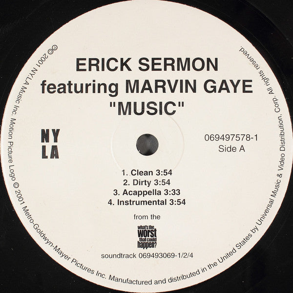 Erick Sermon Featuring Marvin Gaye / Cha Cha : Music / Stick 'Em (12")