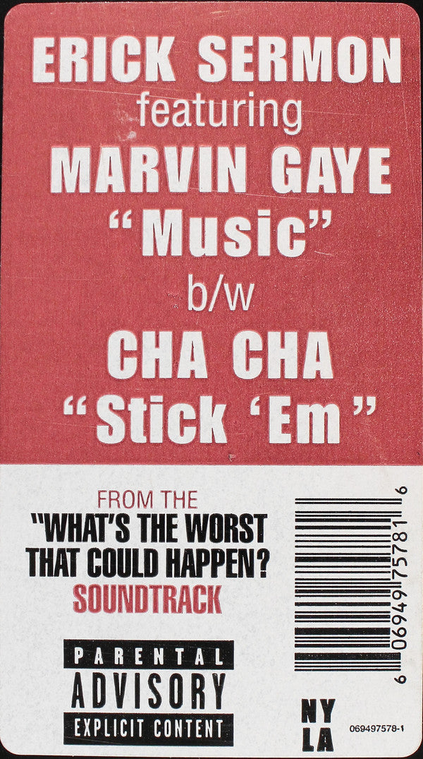 Erick Sermon Featuring Marvin Gaye / Cha Cha : Music / Stick 'Em (12")