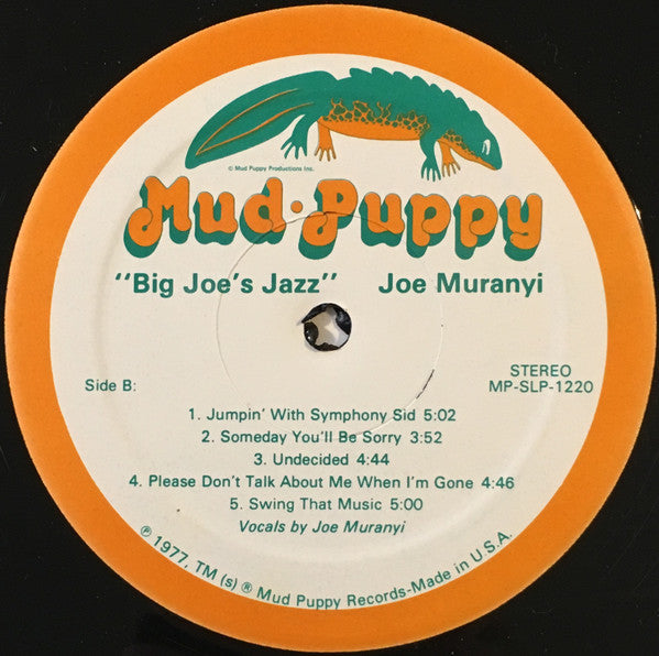 Joe Muranyi And Friends : Big Joe's Jazz (LP, Album)