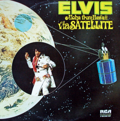 Elvis Presley : Aloha From Hawaii Via Satellite (2xLP, Album, RE, Gat)