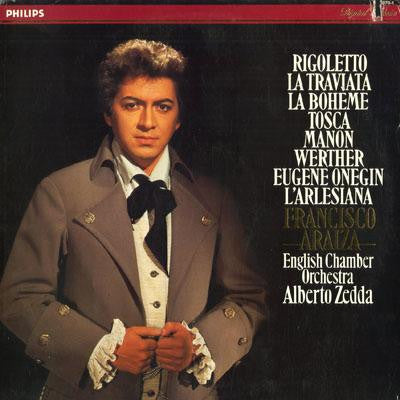 Francisco Araiza - English Chamber Orchestra, Alberto Zedda : Opera Arias (LP, Album)