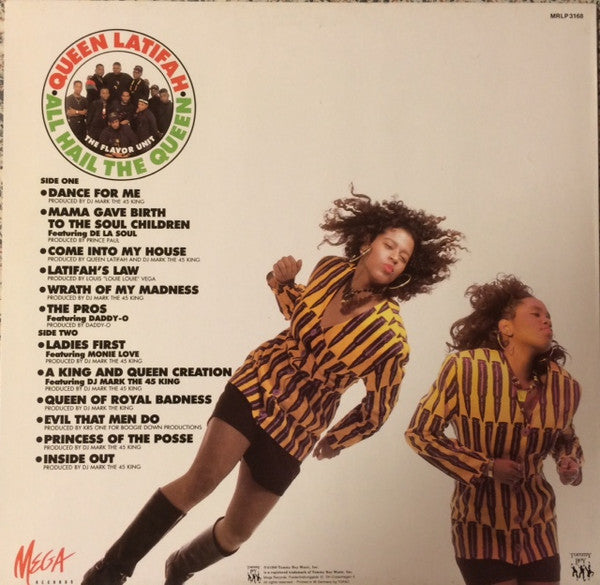 Queen Latifah : All Hail The Queen (LP, Album)