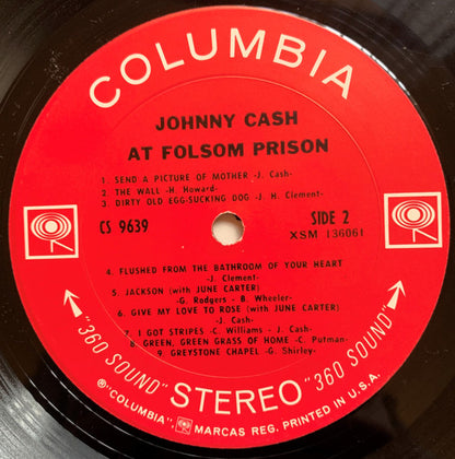 Johnny Cash : At Folsom Prison (LP, Album)