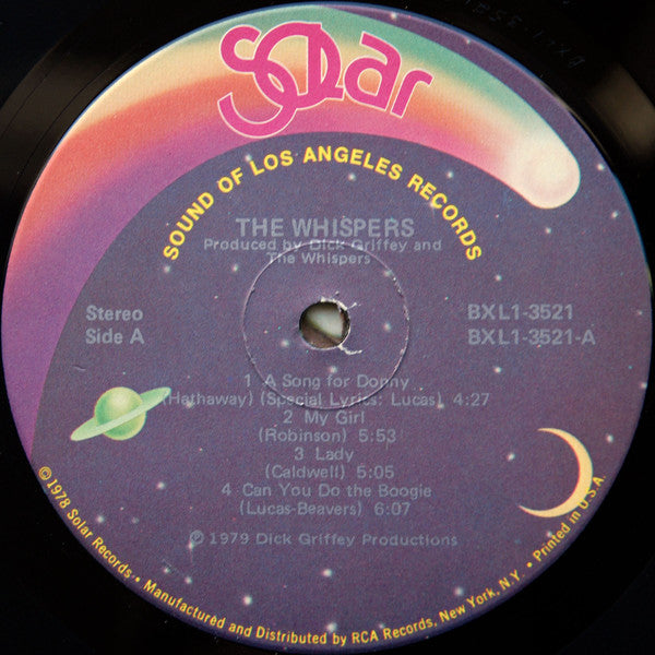 The Whispers : The Whispers (LP, Album, Ind)