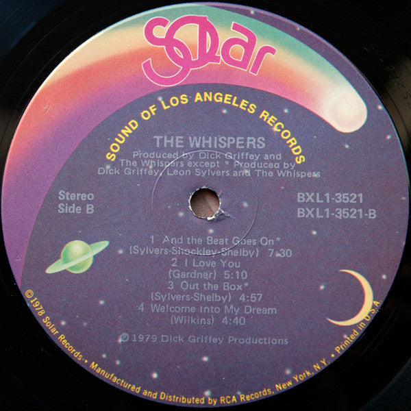 The Whispers : The Whispers (LP, Album, Ind)