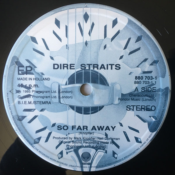 Dire Straits : So Far Away (12", EP)