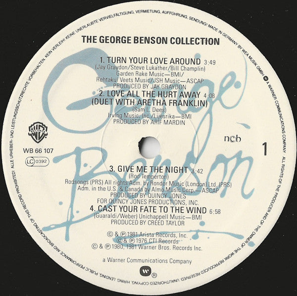 George Benson : The George Benson Collection (2xLP, Comp)