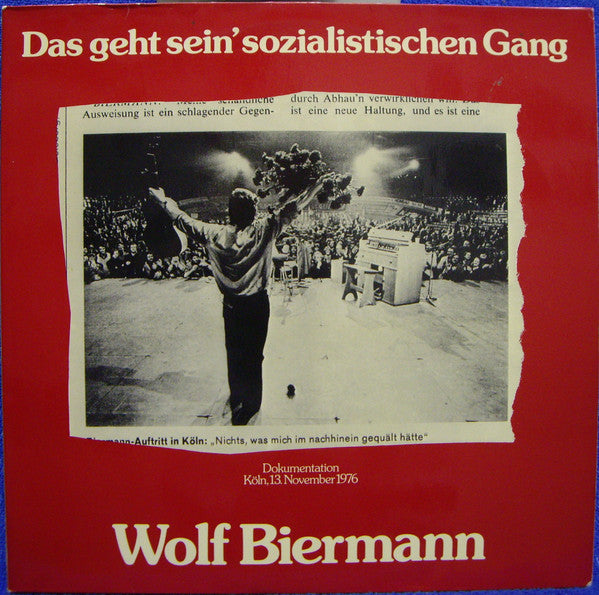 Wolf Biermann : Das Geht Sein' Sozialistischen Gang (2xLP, Album)