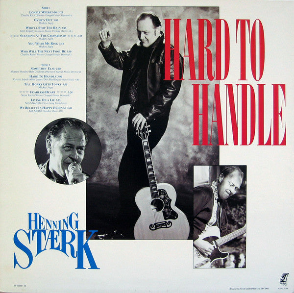 Henning Stærk : Hard To Handle (LP, Album)