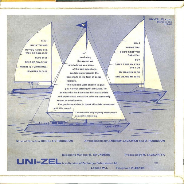 Unknown Artist : Uni-Zel (LP, Album)