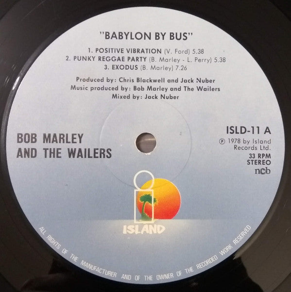 Bob Marley & The Wailers : Babylon By Bus (2xLP, Album)