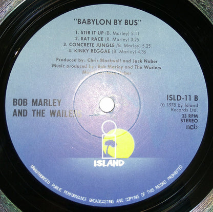 Bob Marley & The Wailers : Babylon By Bus (2xLP, Album)