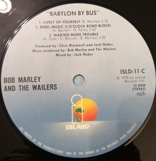 Bob Marley & The Wailers : Babylon By Bus (2xLP, Album)
