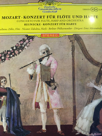 Wolfgang Amadeus Mozart, Carl Reinecke : Konzert Für Flöte Und Harfe • Konzert Für Harfe (LP)