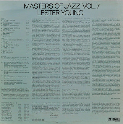 Lester Young : Master Of Jazz (LP, Comp)