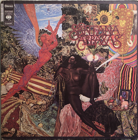 Santana : Abraxas (LP, Album, RE, Gat)