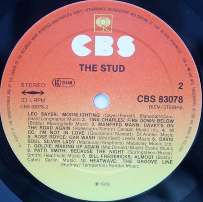 Various : The Stud (Original Soundtrack) (LP, Comp, Gat)