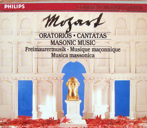 Wolfgang Amadeus Mozart : Oratorios, Cantatas, Masonic Music (6xCD, RP + Box, Comp, Sli)